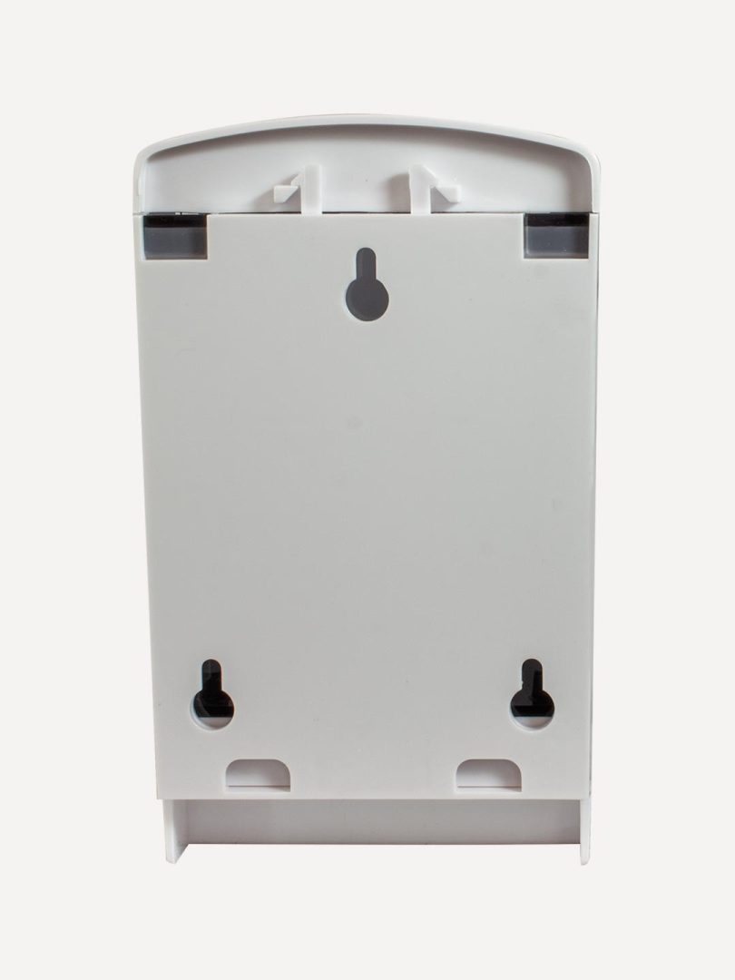 DV006 despachador de jabón en gel color blanco con humo mecánica durable resistente
