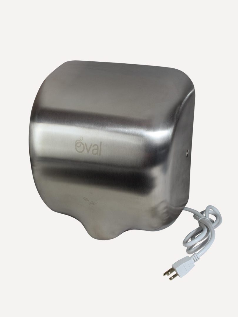 DV035 Secador de aire acero inoxidable acero satinado eléctrico, amigable con el ambiente